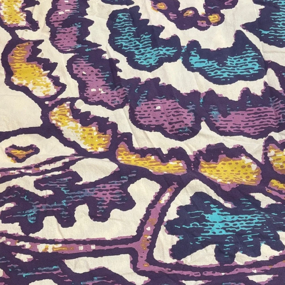 Set/2 MT Uran Outfitters *Twin/Twin XL* 2-pc Purple Paisley Duvet Cover & Case